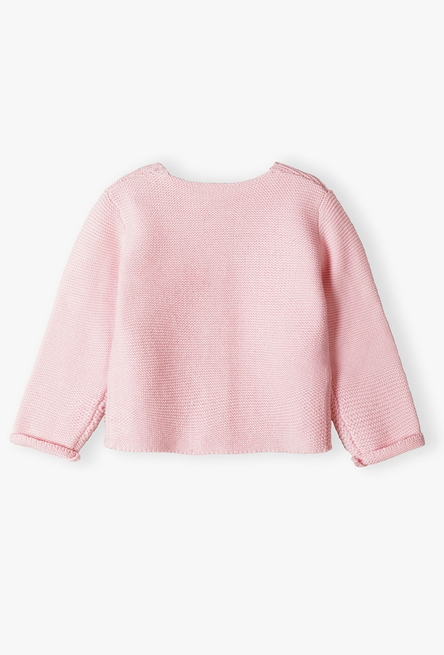 Różowy rozpinany sweter dla niemowlaka - 510.15.