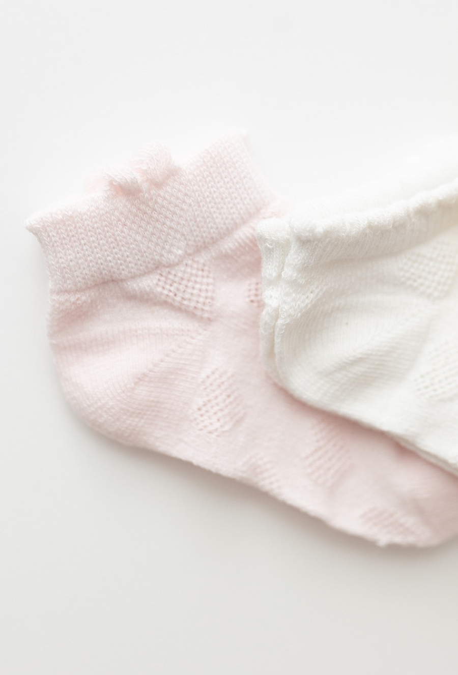 3 pary dziewczęcych stopek