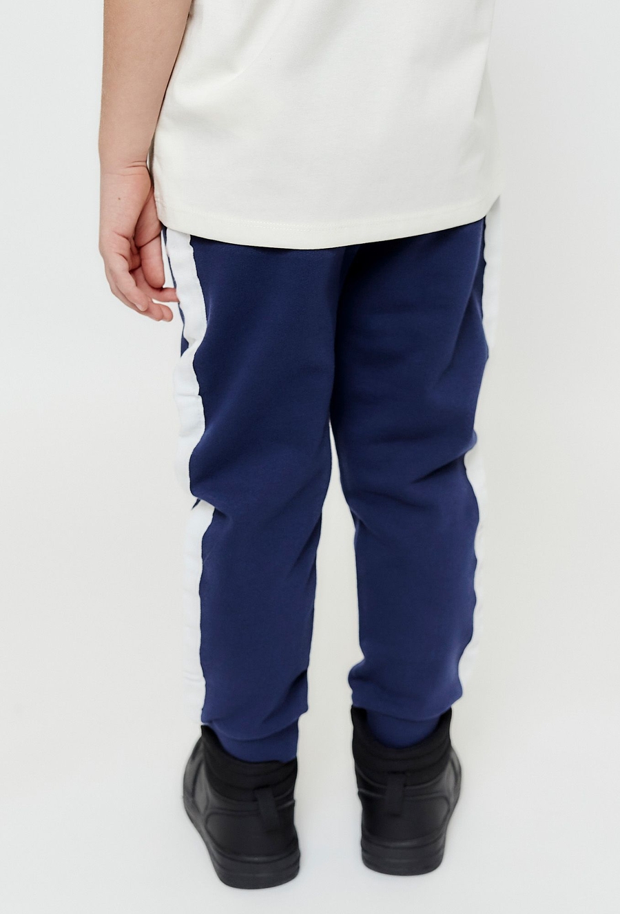Dresowe spodnie dla chłopca - granatowe - limited edition
