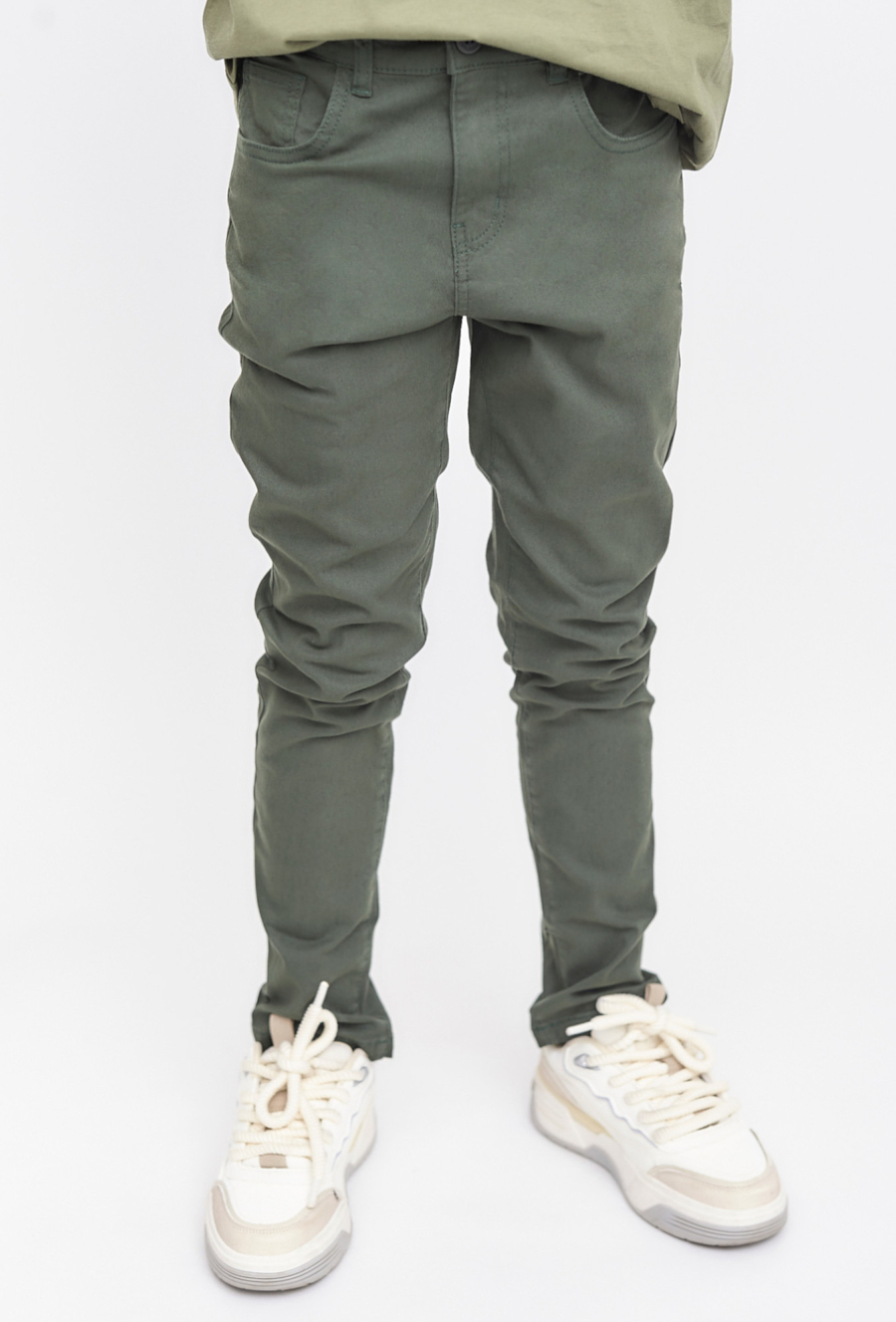 Spodnie slim szare dla chłopca - 510.15.