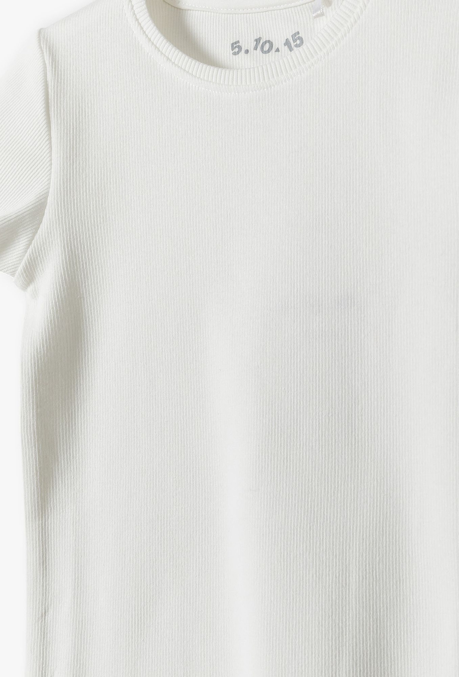 T- shirt dziewczęcy w prążki - 510.15.