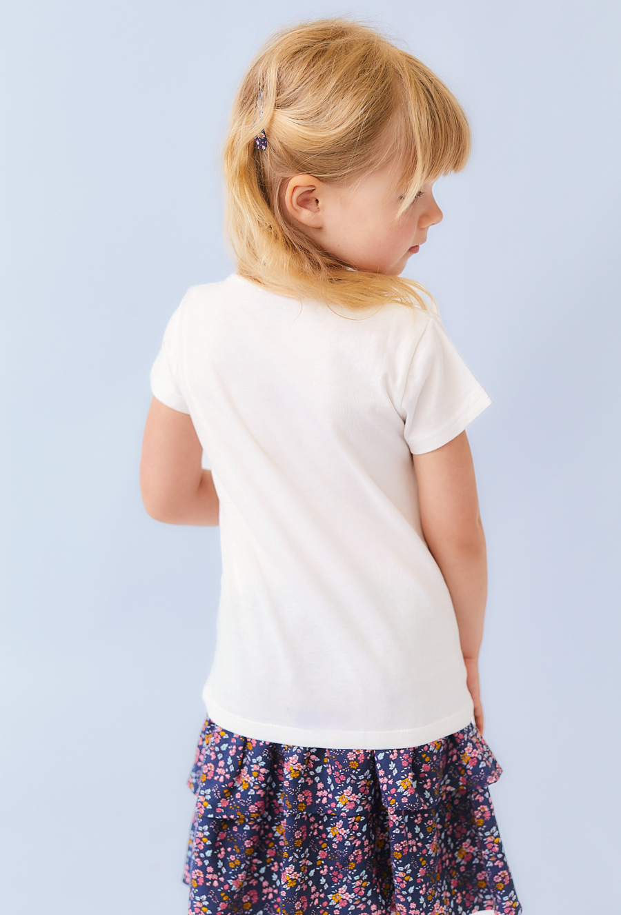 Koszulka dziewczęca z nadrukiem kawiarenki