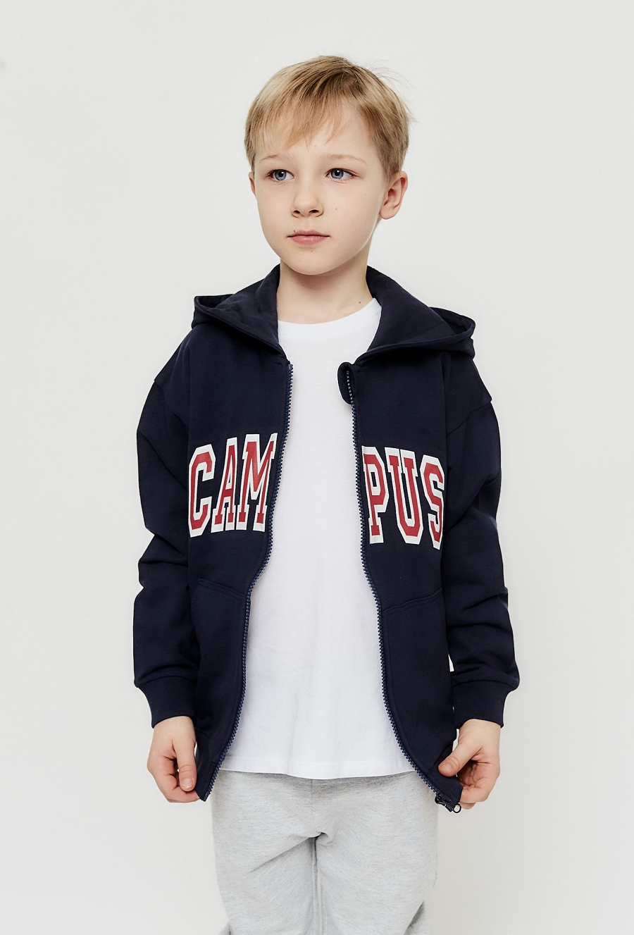 Bluza rozpinana z kapturem