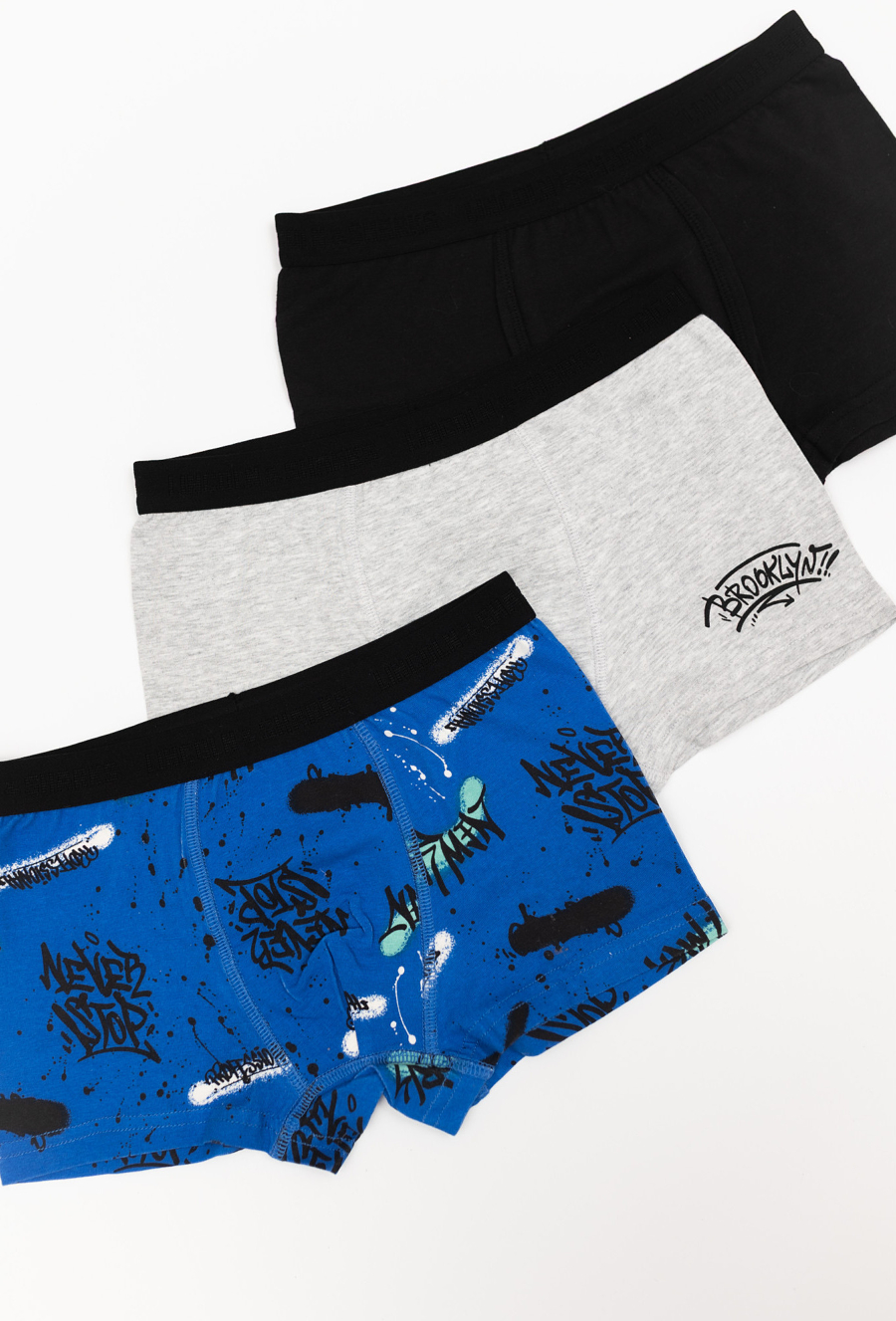 Bokserki chłopięce 3-pak