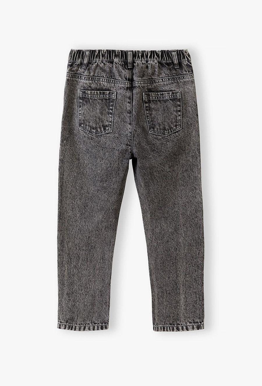 Spodnie jeansowe regular dla chłopca - szare
