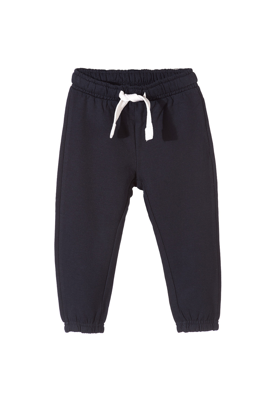 Spodnie dresowe chłopięce basic granatowe