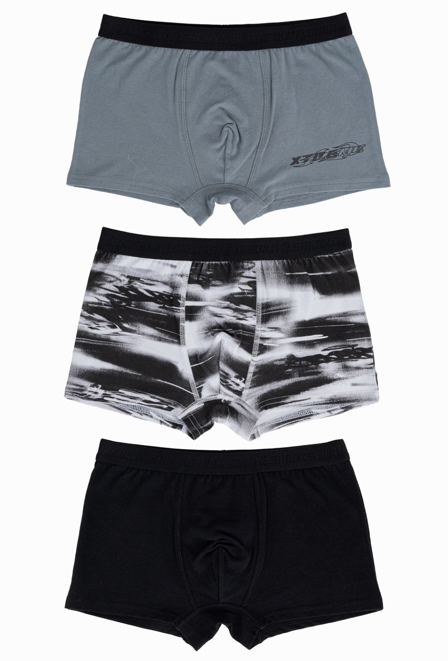 Chłopięce bokserki 3-pak – wielokolorowe