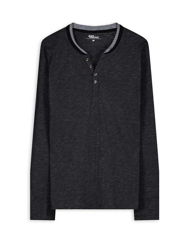 Hosszú ujjú felső - Kétrétegű hatás - zöld