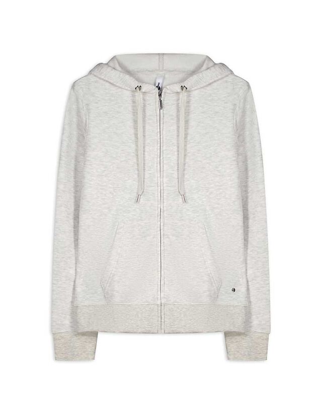 Cipzáros melegítőfelső - Normál fazon - feher