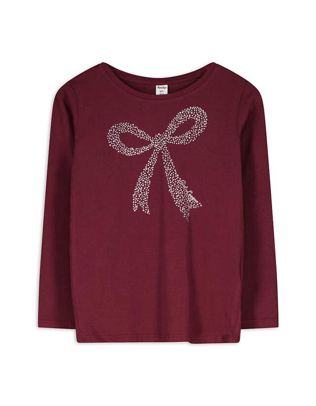 Hosszú ujjú felső - Pamut - vilagos szurke