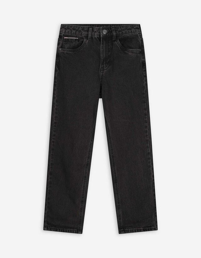 Farmernadrág - Laza szabás - fekete