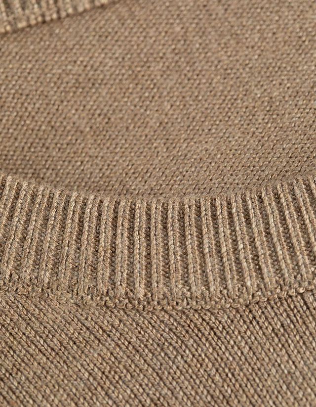 Pulóver - Díszgombokkal - sotetlila