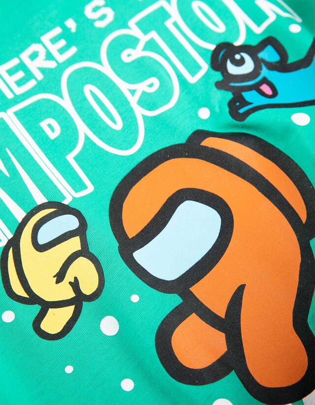 Hosszú ujjú felső - Among US - zöld