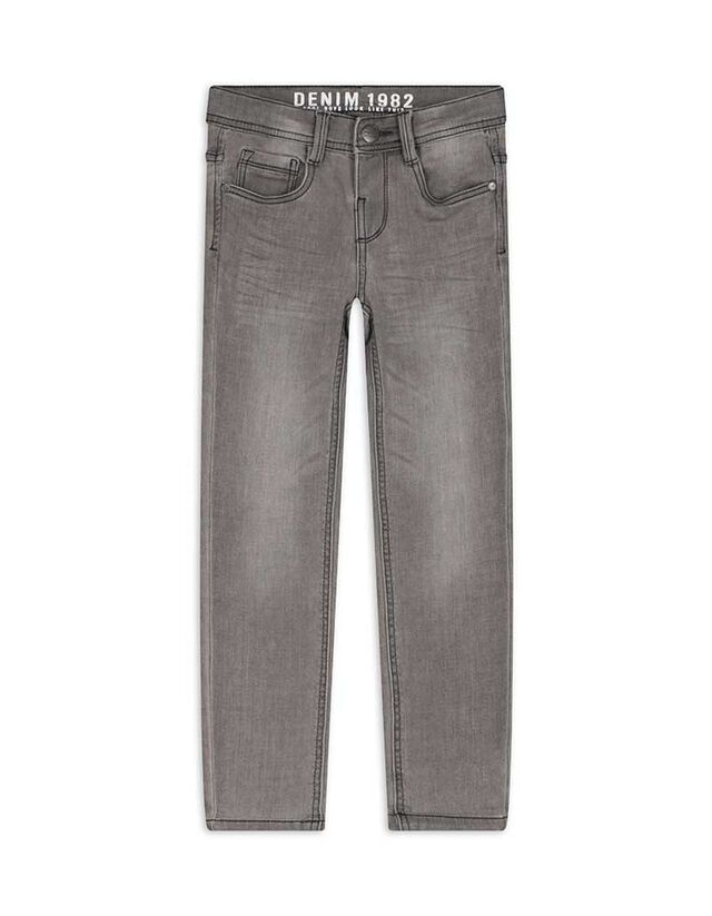 Farmernadrág - Viseltes hatás - sötétszürke