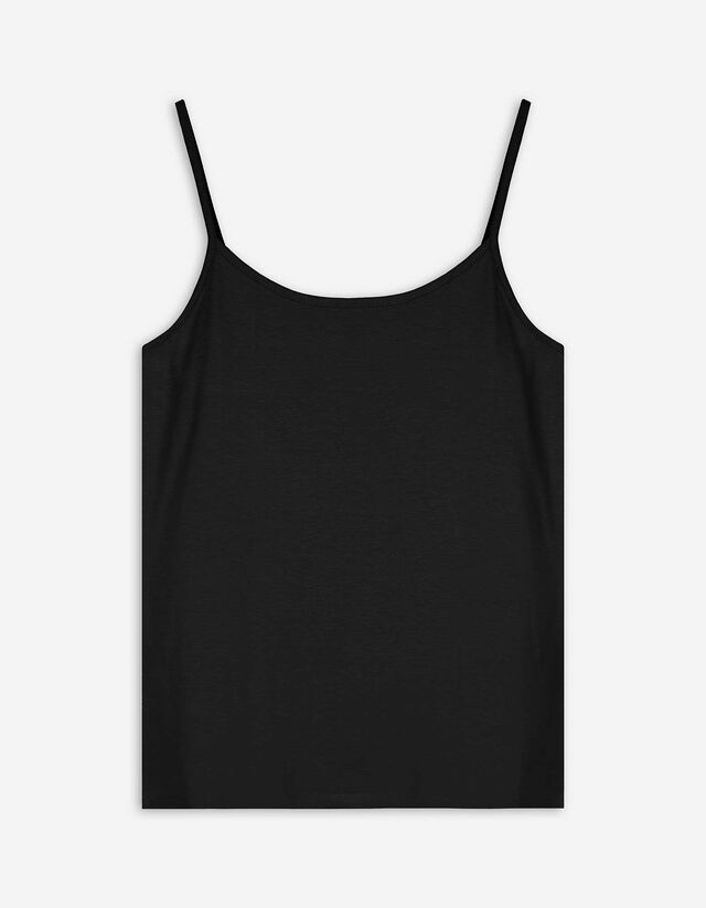 Ujjatlan felső - Spagettipántos - vilagos szurke