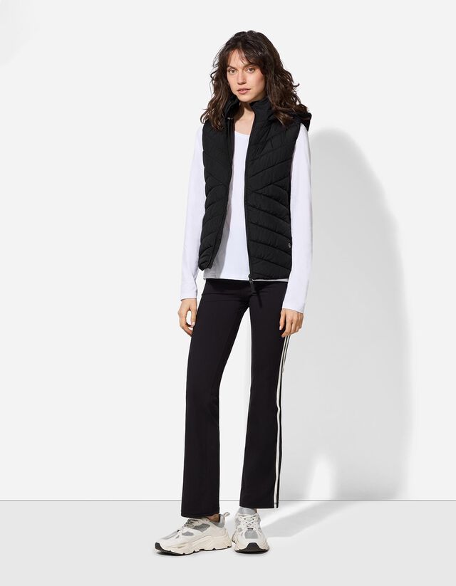 Steppelt mellény - Steppelt varrással - feher