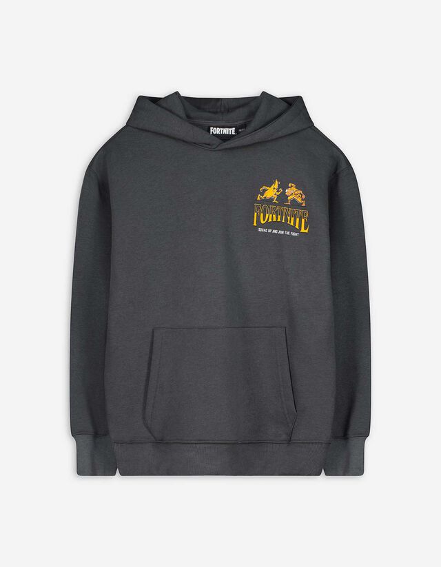 Kapucnis felső - Fortnite - sötétszürke