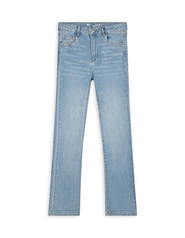 Farmernadrág - Enyhén bővülő fazon - vilagoskek