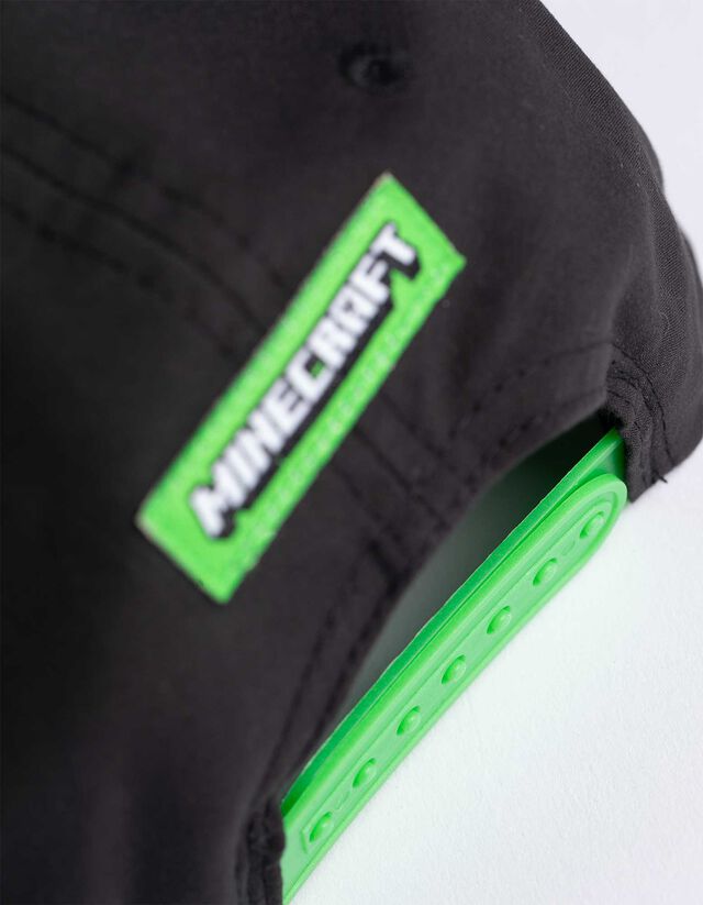 Baseball sapka - Minecraft - fekete