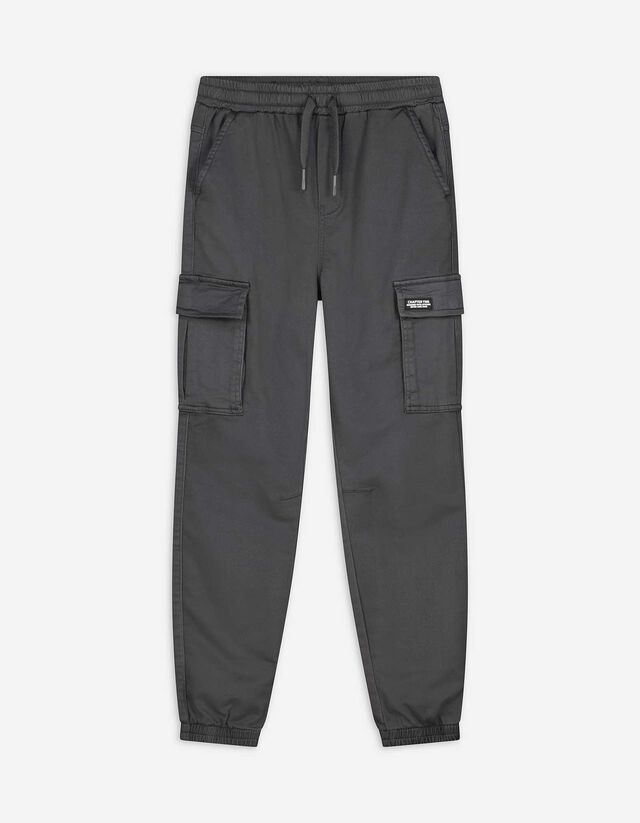 Cargo nadrág - Laza fazon - fekete