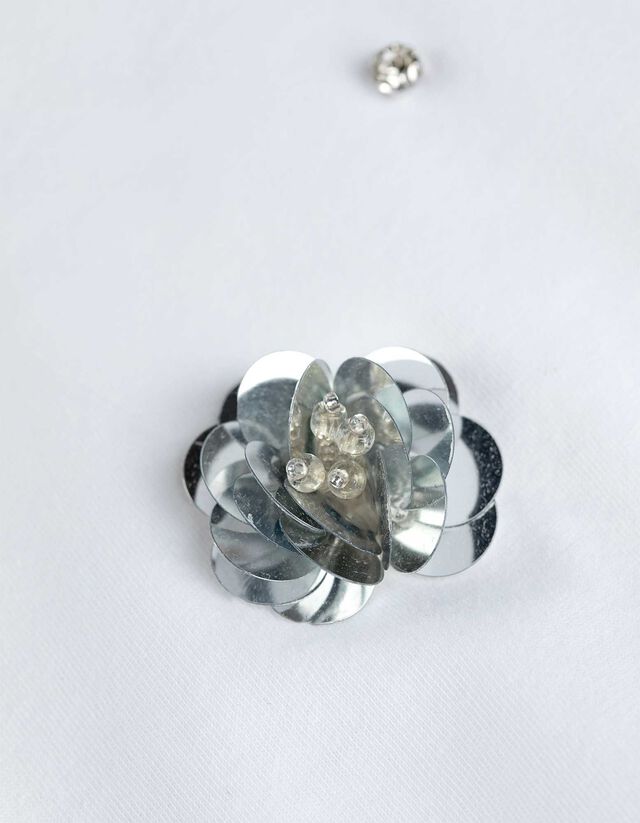 Póló - Strasszokkal - feher