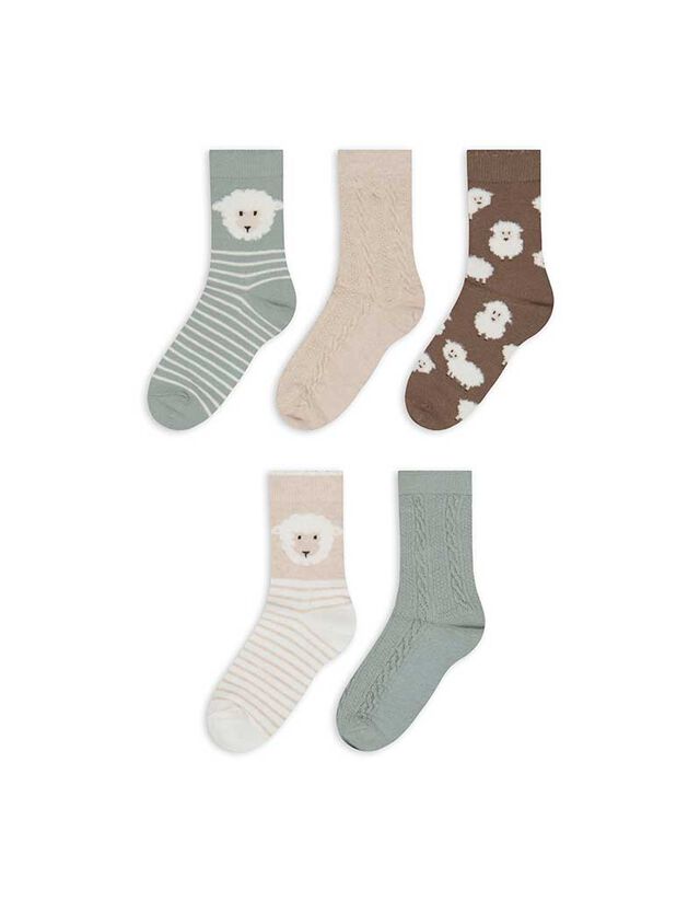 Zokni - 5 db-os csomag