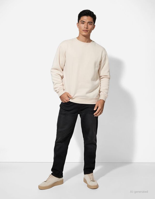 Melegítőfelső - Relax Fit - bézs