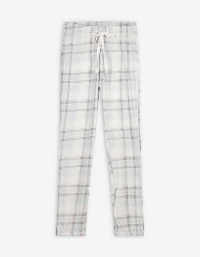 Pizsamaalsó - Kockás - feher