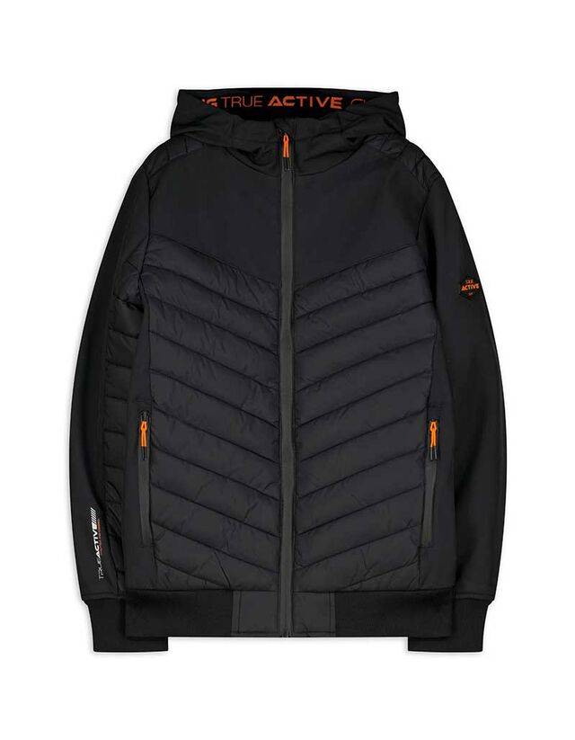 Softshell kabát - Vízlepergető - fekete