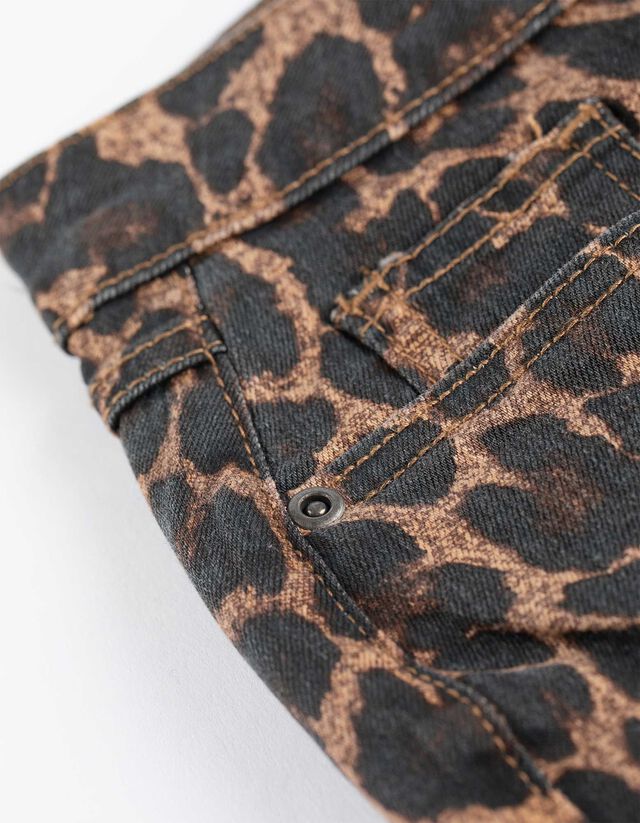 Nadrág - Enyhén bővülő fazon - bézs