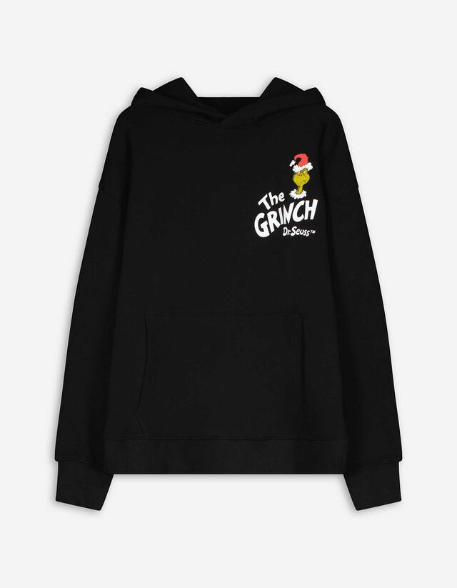 Kapucnis felső - Grincs - fekete