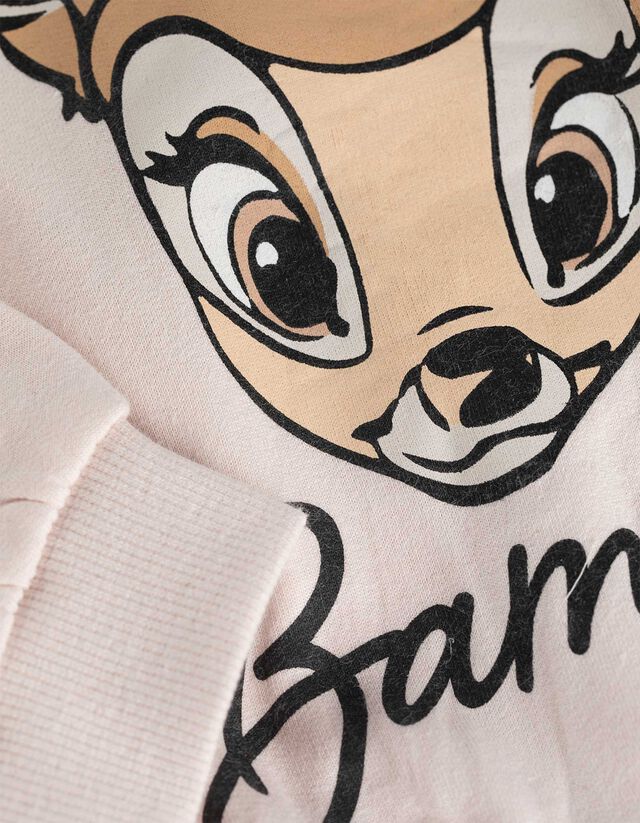 Melegítőfelsőből és leggingből álló szett - Bambi - rozsaszin