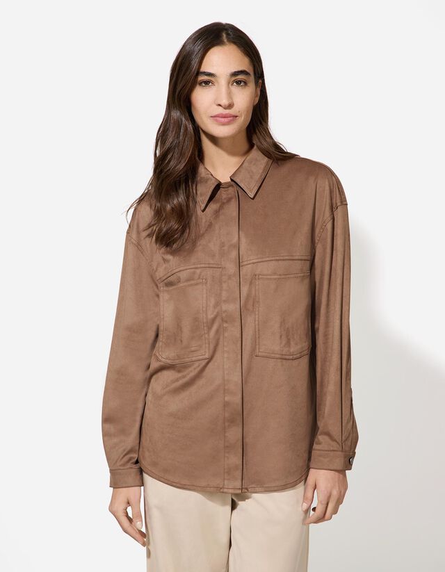 Ingdzseki - Velúr utánzat - barna