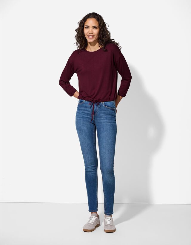 Pólóing - Csomózott - sotetlila