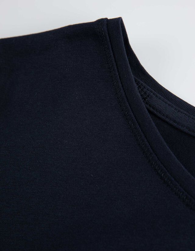 Hosszú ujjú felső - Alapvető - bézs