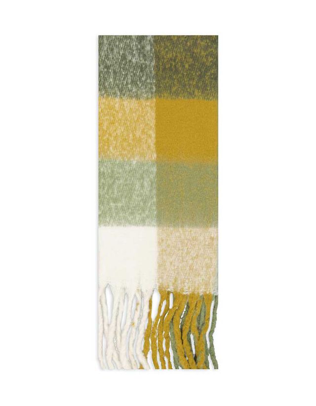 Sál - Kockás - bézs