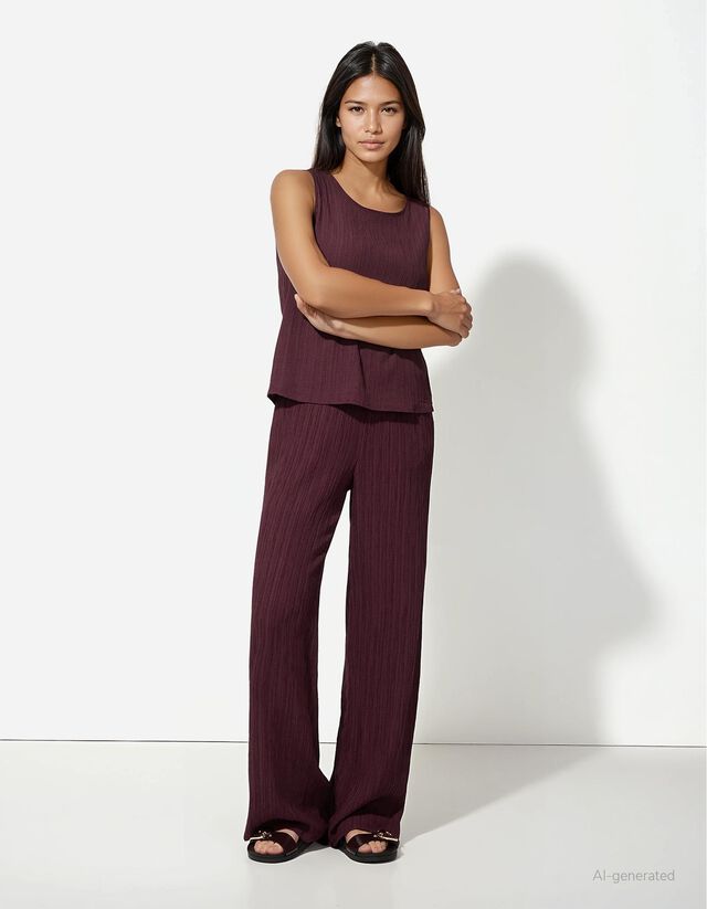 Ujjatlan felső - fekete