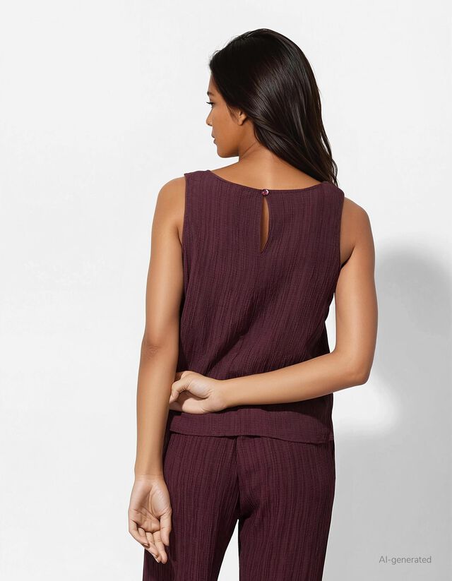 Ujjatlan felső - fekete