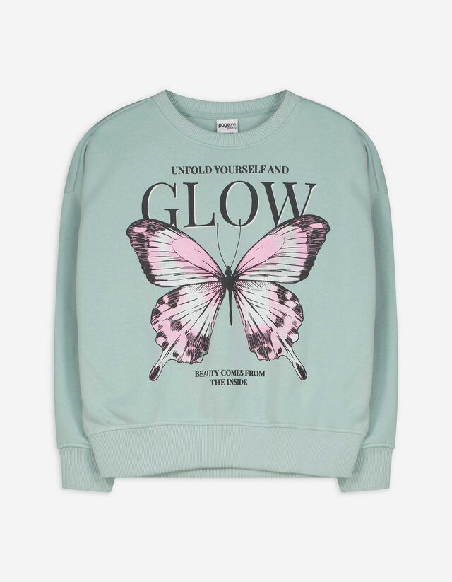 Melegítőfelső - Nyomott minta - vilagos szurke