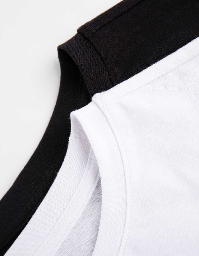 Hosszú ujjú felső - 2 darabos csomag - feher