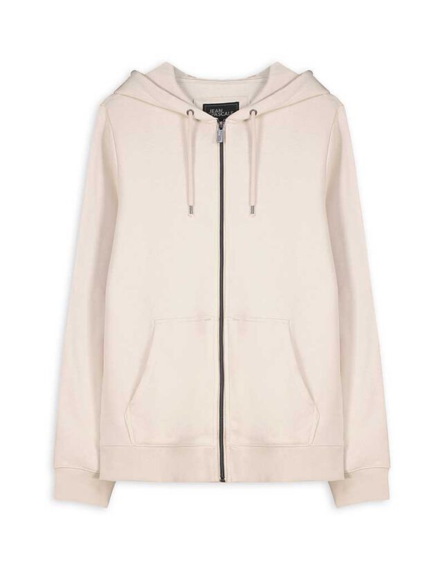 Cipzáros melegítőfelső - Zsinóros kapucni - sotetkek