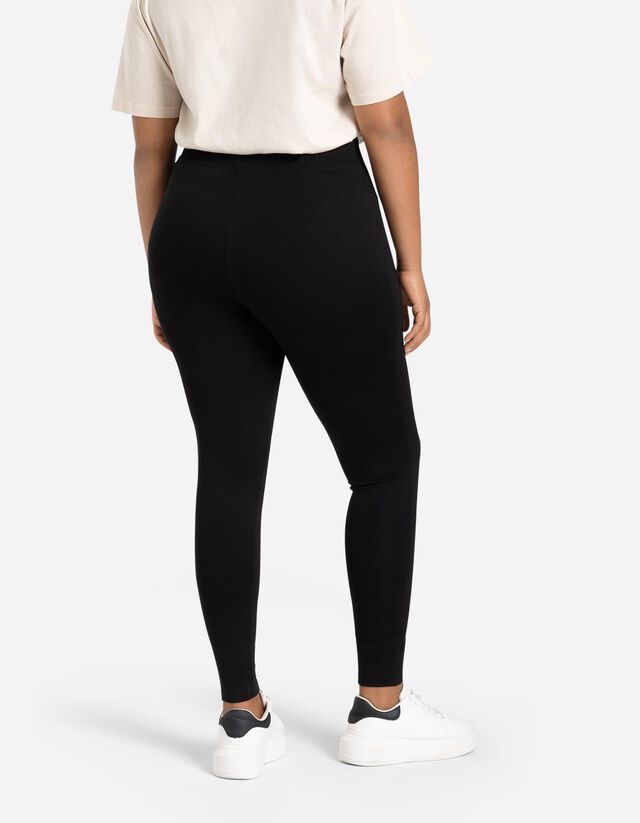 Legging - Viszkózkeverék - fekete