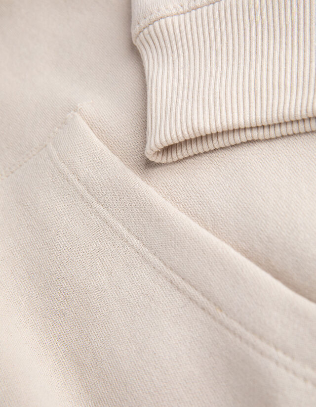 Cipzáros melegítőfelső - Zsinóros kapucni - sotetkek