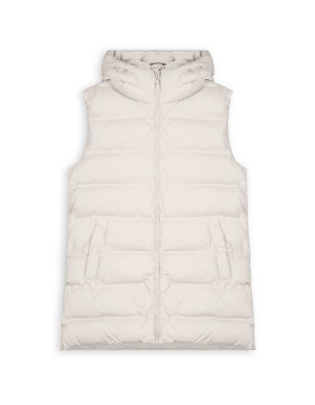 Steppelt mellény - Normál fazon - bézs