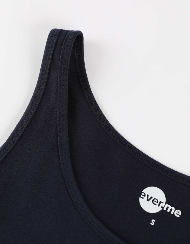 Ujjatlan felső - Sztreccs - sotetkek