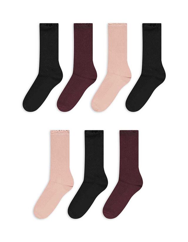 Zokni - 7 db-os csomag