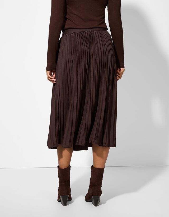 Rakott szoknya - Ráncok - feher