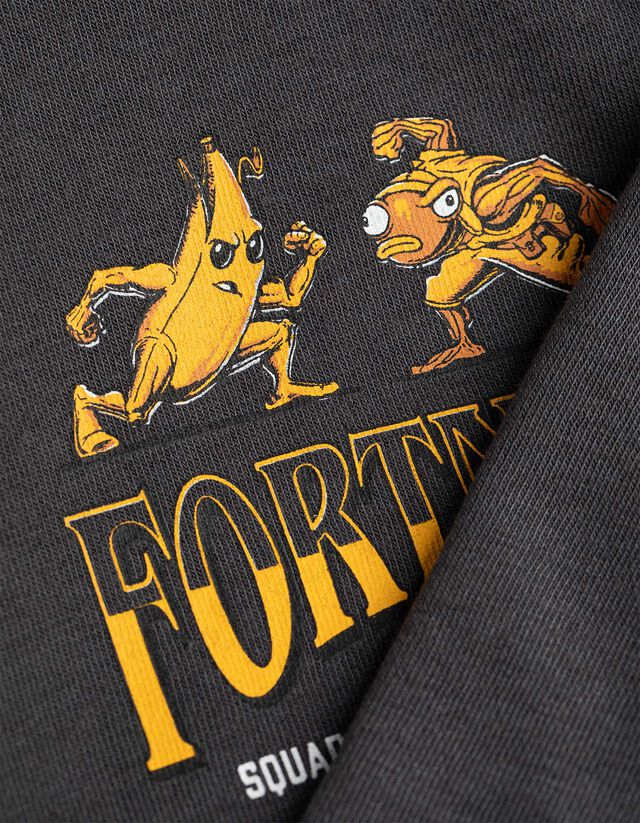 Kapucnis felső - Fortnite - sötétszürke