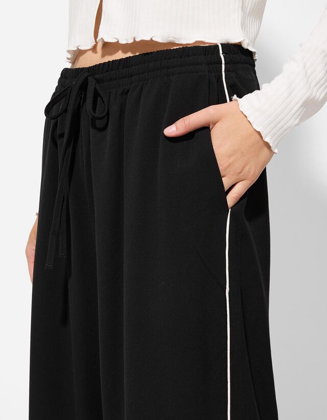 Melegítőnadrág - Széles fazon - zöld