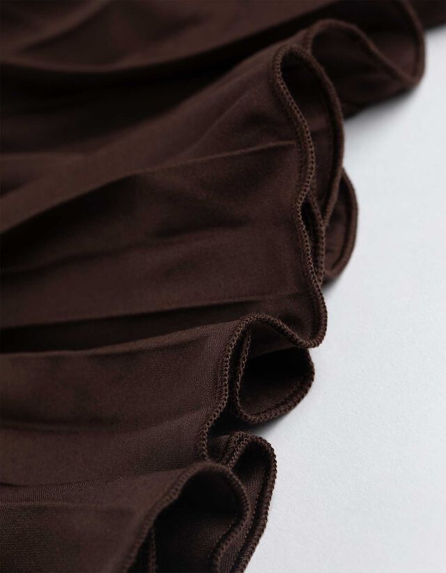 Rakott szoknya - Ráncok - feher